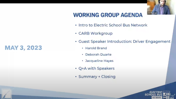 Driver Engagement – Pacific ESB Working Group | May 2023